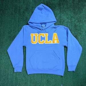 UCLA Gold Standard Hoodie Sweatshirt Adult X-Small Blue Vintage 90s Made in USA